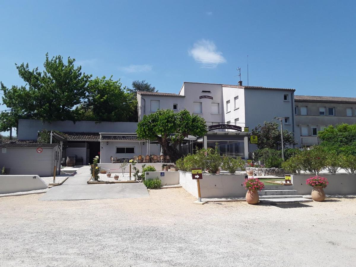 Hotel Restaurant Le Clos Charmant Vallon-Pont-dʼArc Kültér fotó