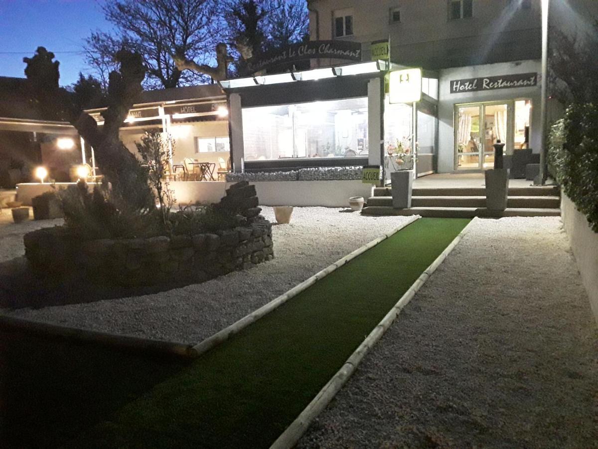 Hotel Restaurant Le Clos Charmant Vallon-Pont-dʼArc Kültér fotó